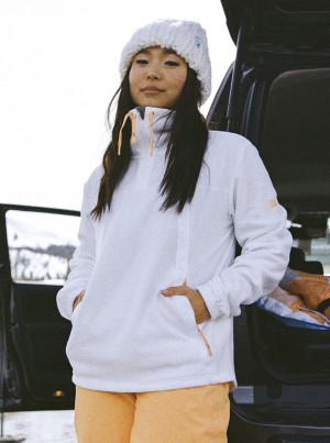 ロキシー Chloe Kim Technical Half Zip Fleece ラウンジウェア | BSG423570