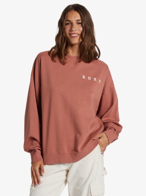 ロキシー Lineup Oversized Crew Neck パーカー | WPG564702