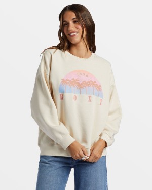 ロキシー Morning Hike Crew Neck パーカー | LDF982301