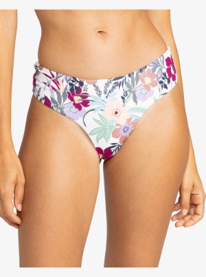 ロキシー Printed Beach Classics V-Shape Cheeky ビキニボトムス | LPF975126