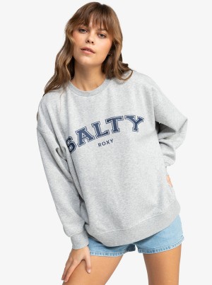 ロキシー Salty Morning Hike Crew Neck パーカー | DHU750214