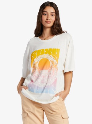 ロキシー Sunrise Tropics Tシャツ | KLJ268795