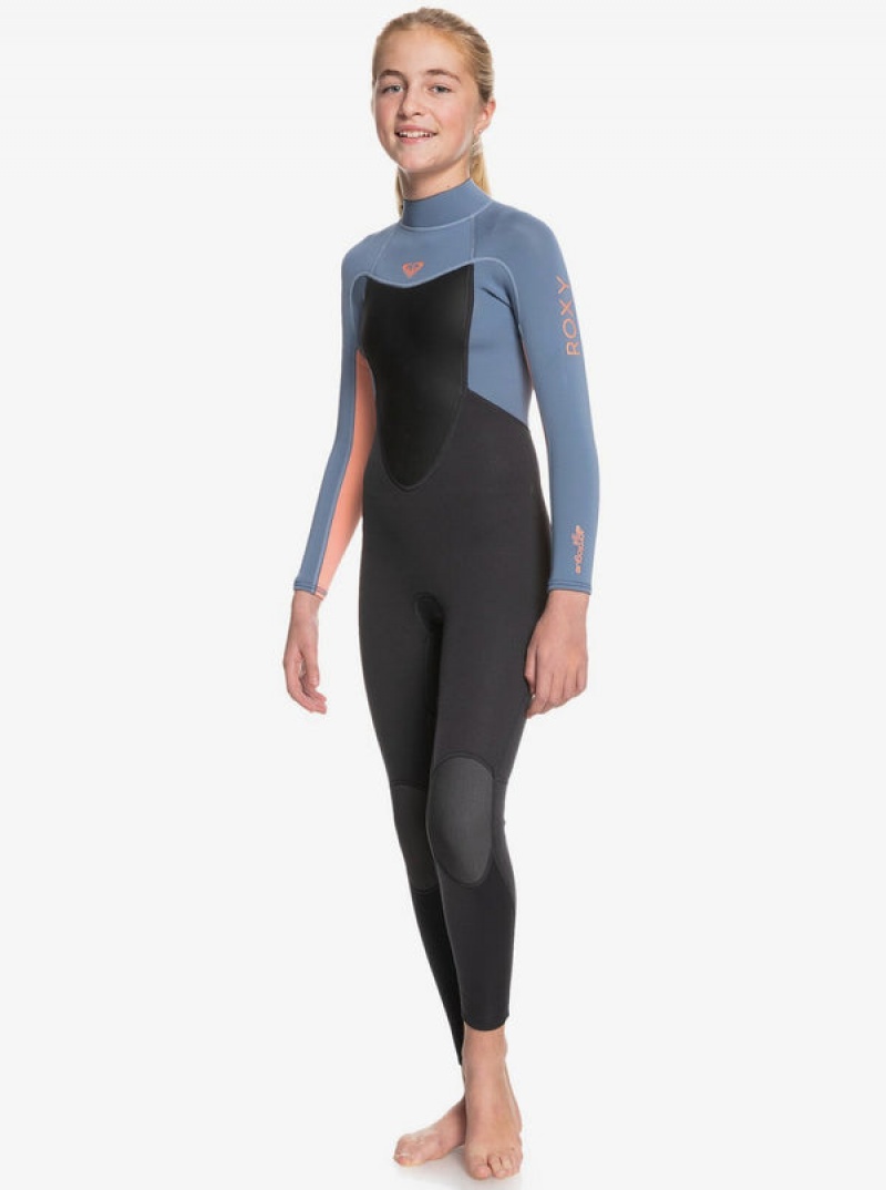 ロキシー 3/2mm Prologue Back Zip Wetsuit スイムウェア ガール | IBO015682