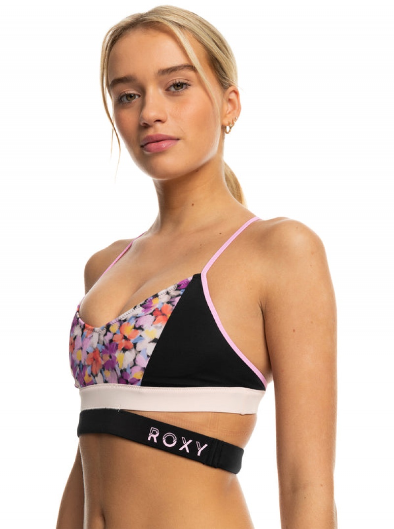 ロキシー Active Bralette ビキニトップス | YLK201857