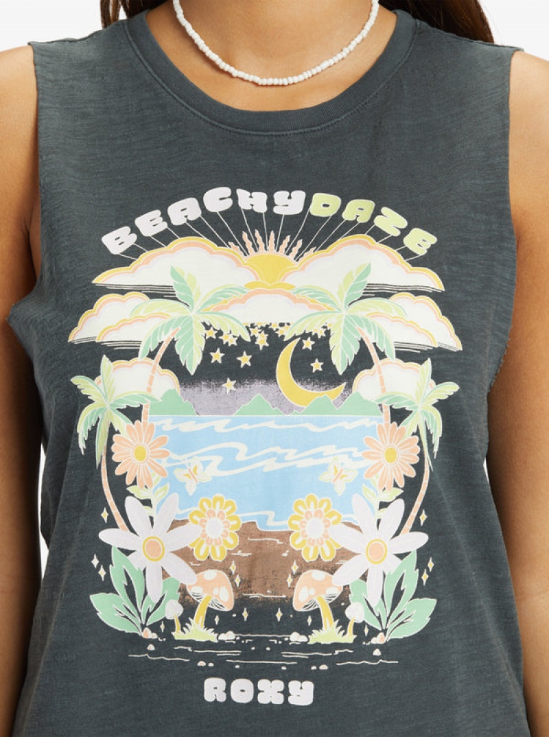 ロキシー Beachy Days Muscle タンクトップ | PYB851427