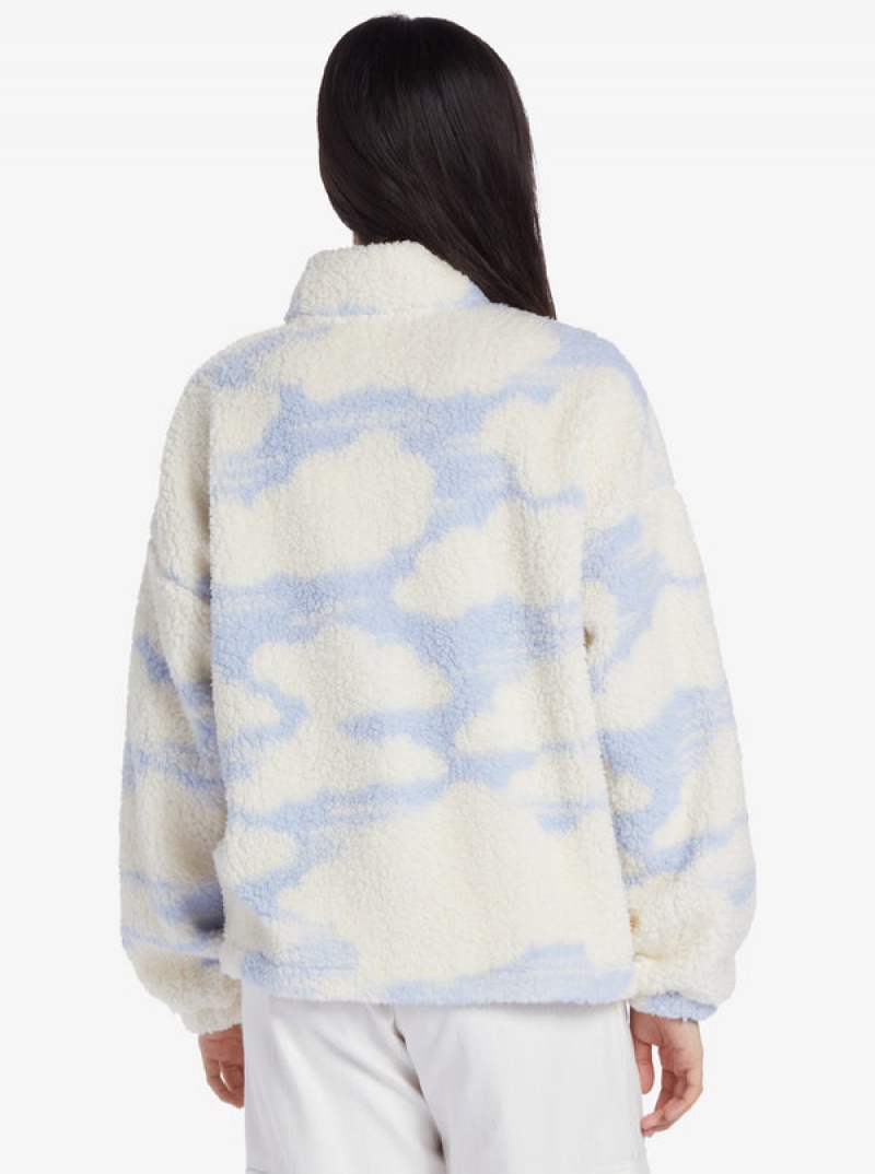 ロキシー Chloe Kim In The Clouds Sherpa Full-Zip Fleece パーカー | HDF328190