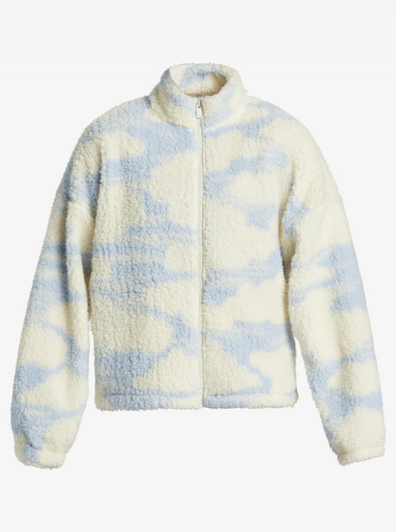 ロキシー Chloe Kim In The Clouds Sherpa Full-Zip Fleece パーカー | HDF328190