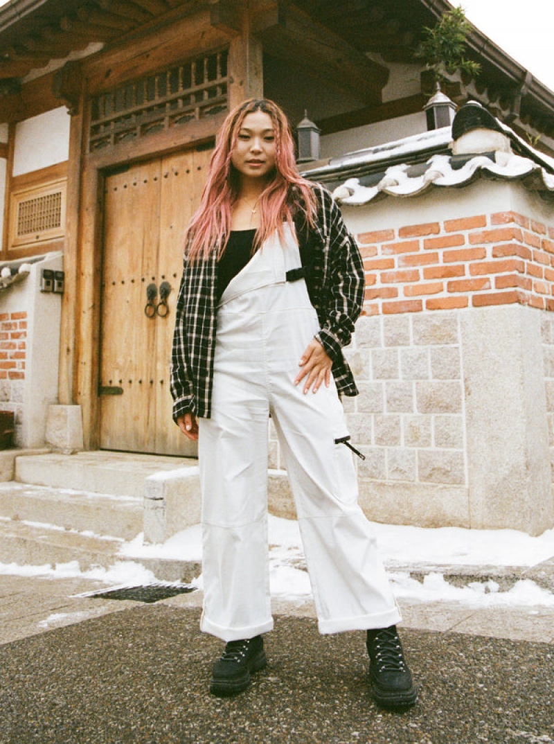 ロキシー Chloe Kim Oversized Flannel トップス | TEZ329874