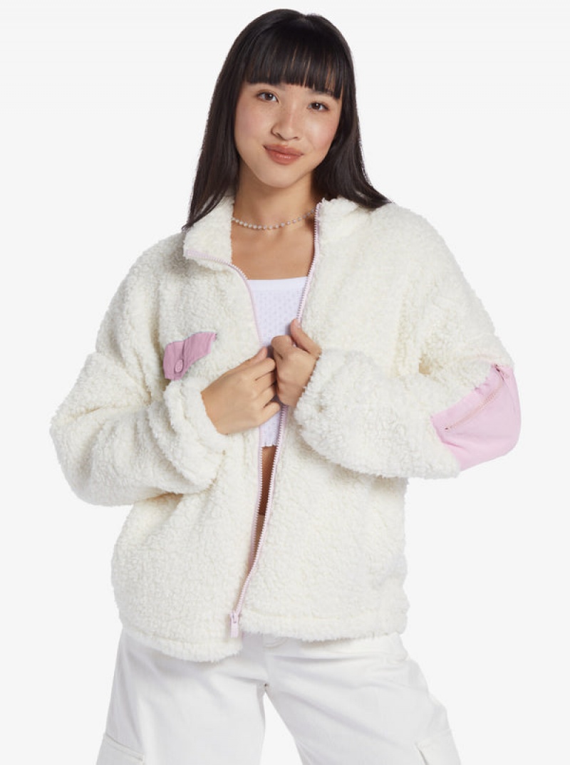 ロキシー Chloe Kim Pop Sherpa Full-Zip Fleece ラウンジウェア | CSI694201