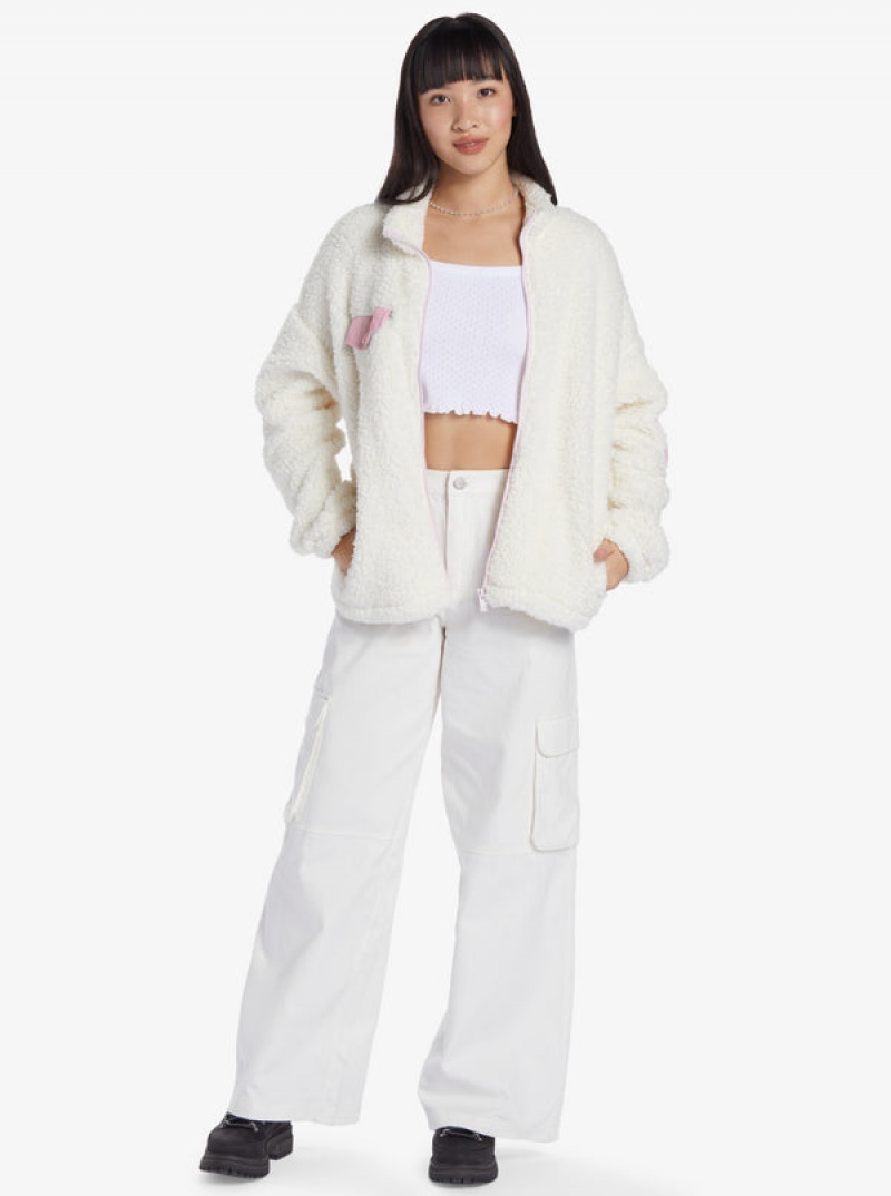 ロキシー Chloe Kim Pop Sherpa Full-Zip Fleece パーカー | JQV012478