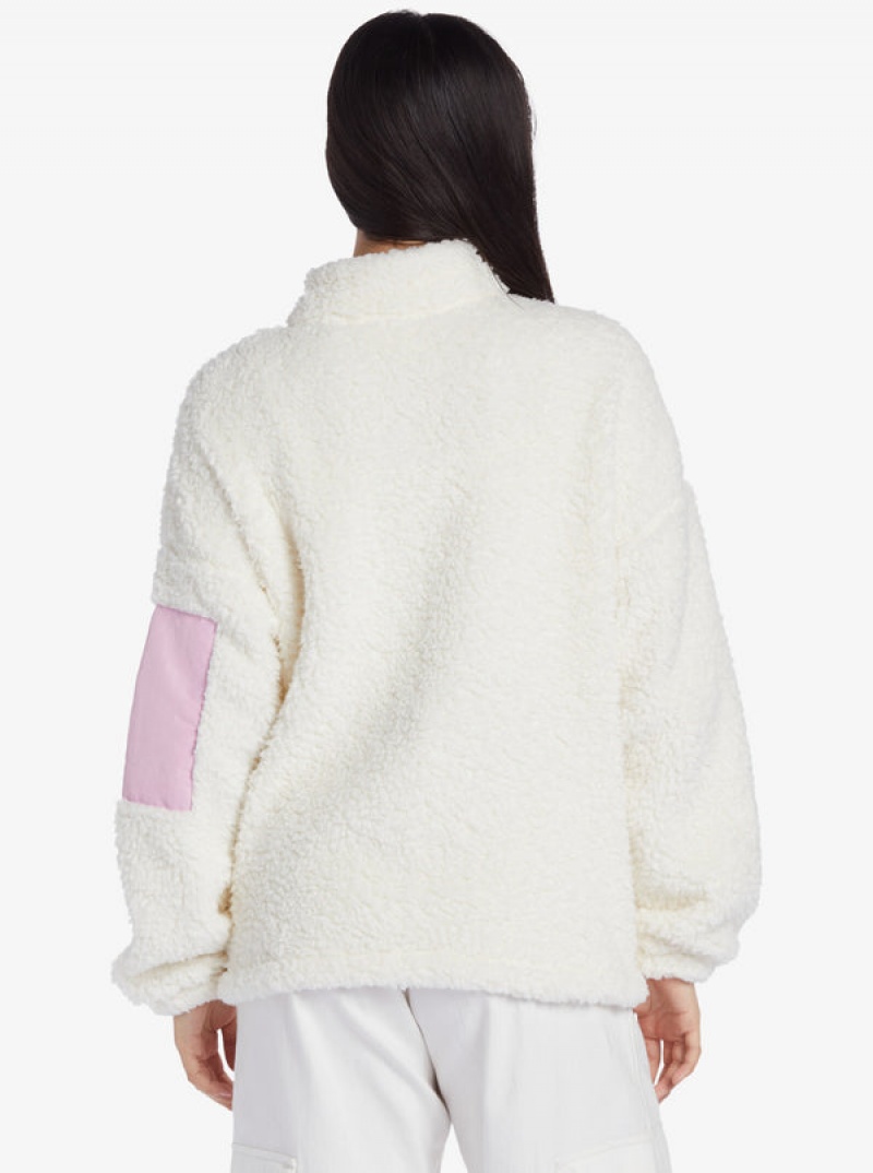 ロキシー Chloe Kim Pop Sherpa Full-Zip Fleece パーカー | JQV012478