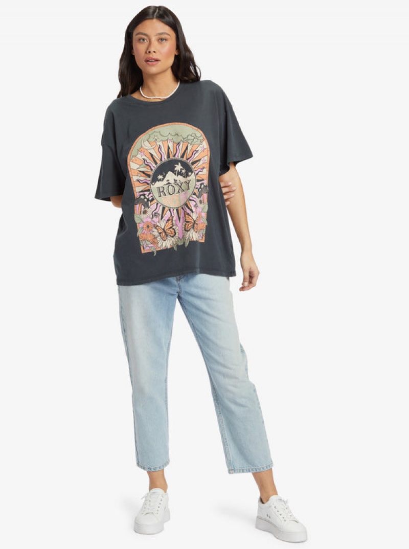 ロキシー Cosmic Window Tシャツ | KOH187903