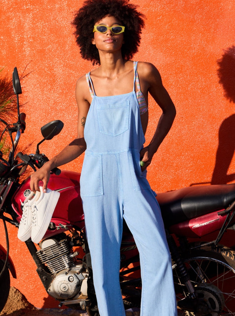 ロキシー Crystal Coast Overalls Jumpsuits | QUH236478