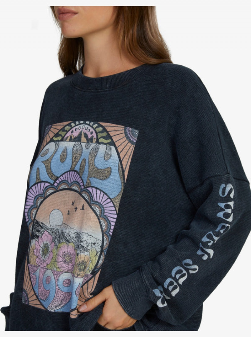 ロキシー East Side Long-Sleeve Crew Neck ラウンジウェア | AOS630572