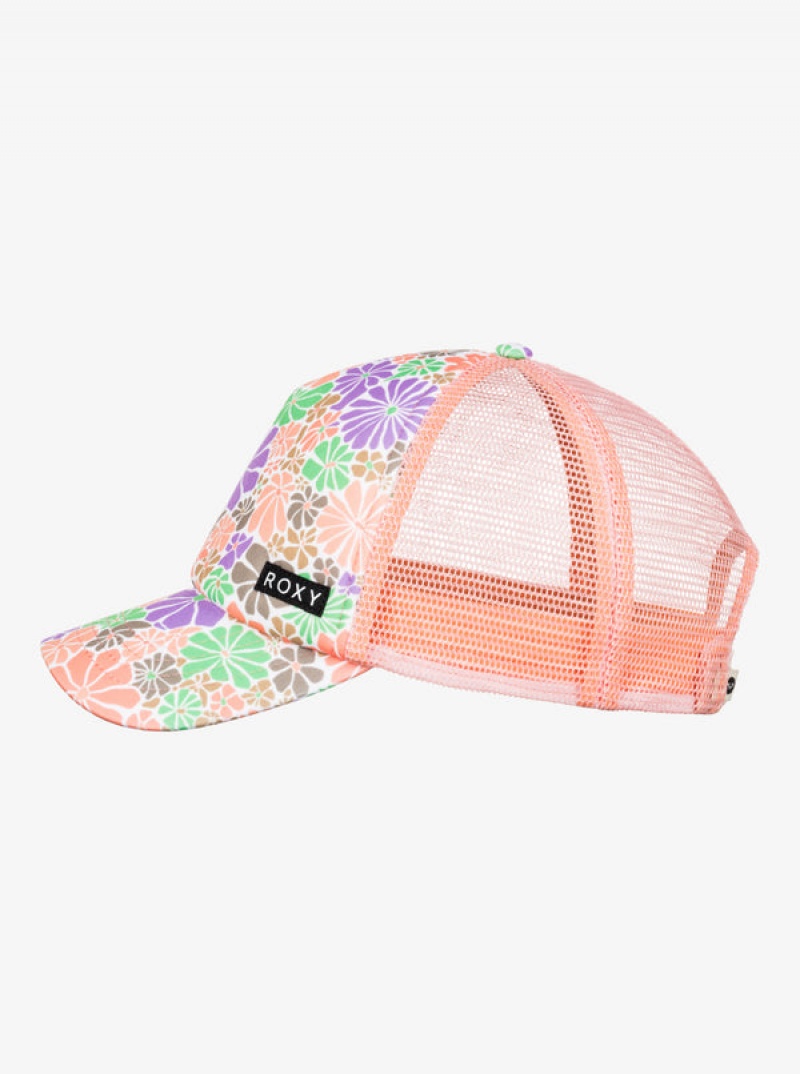 ロキシー Honey Coconut Trucker ハット ガール | BKV807243