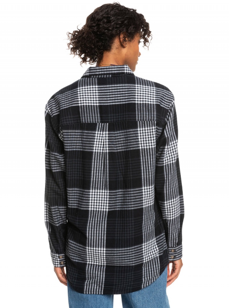 ロキシー Let It Go Flannel Long Sleeve トップス | RYU649503