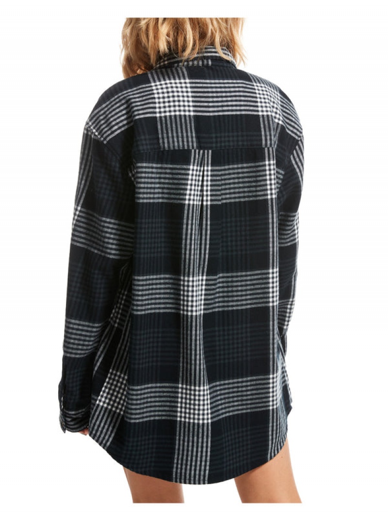 ロキシー Let It Go Flannel Long Sleeve トップス | RYU649503