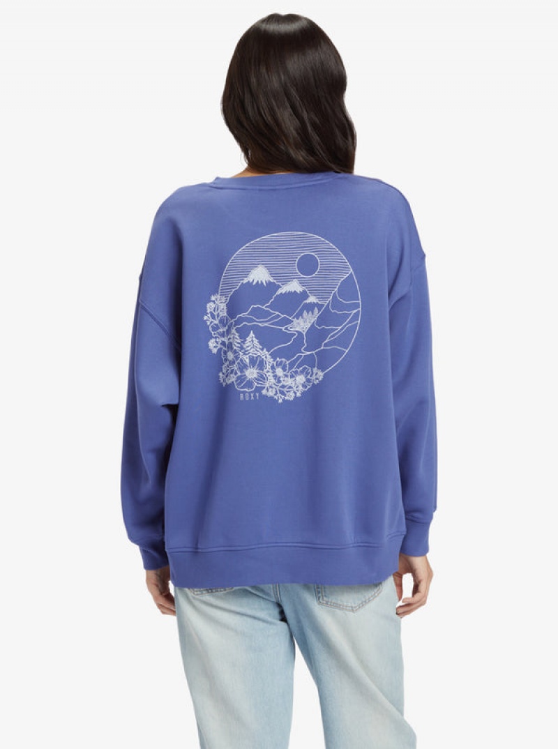 ロキシー Morning Hike Crew Neck ラウンジウェア | GRJ692531