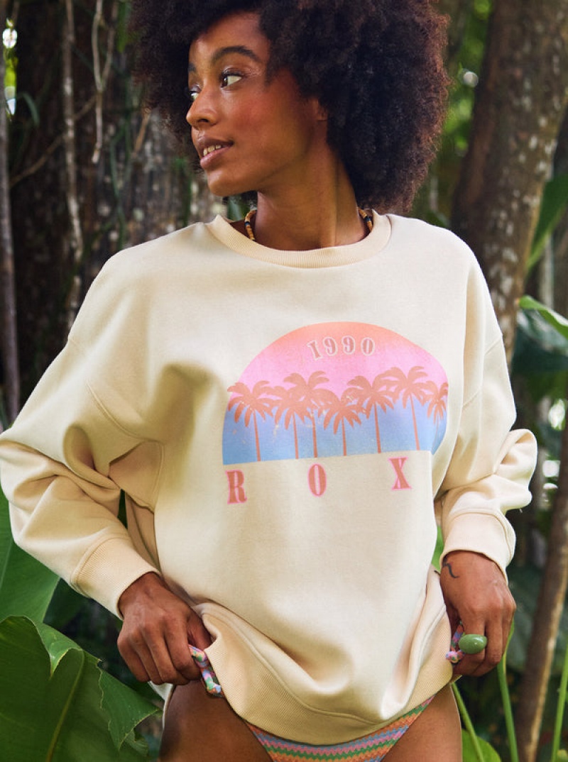 ロキシー Morning Hike Crew Neck パーカー | LDF982301