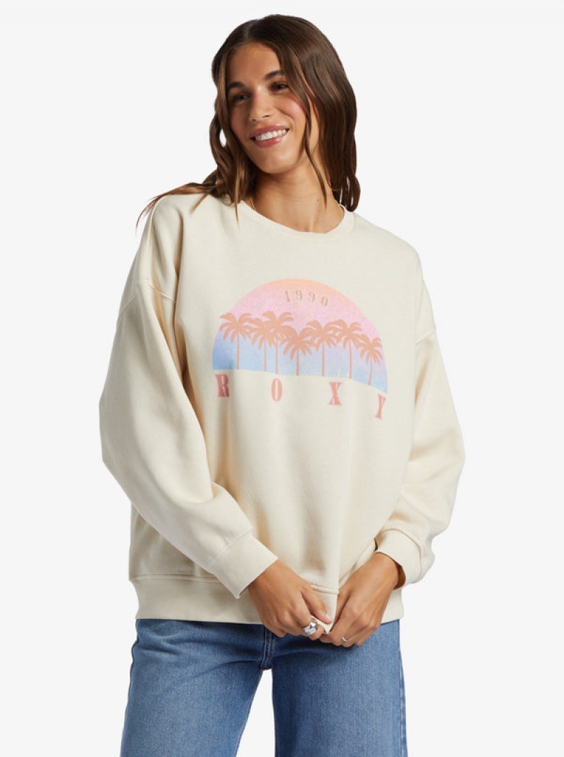 ロキシー Morning Hike Crew Neck パーカー | LDF982301