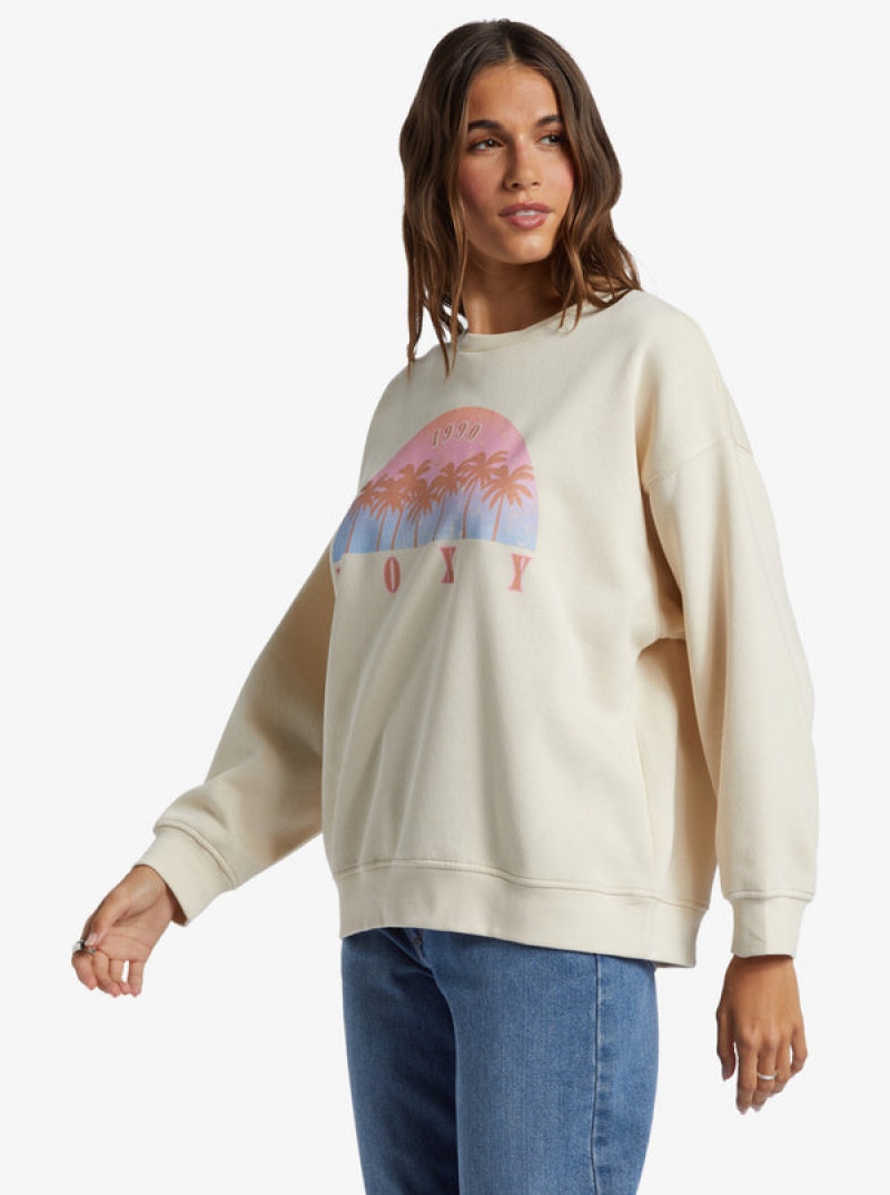 ロキシー Morning Hike Crew Neck パーカー | LDF982301