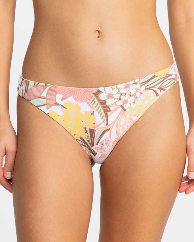 ロキシー Playa Paradise Reversible Tanga ビキニボトムス | CLR605389