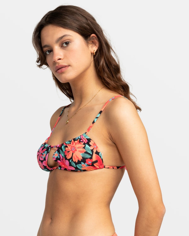 ロキシー Printed Beach Classics Bralette ビキニトップス | BWN840513