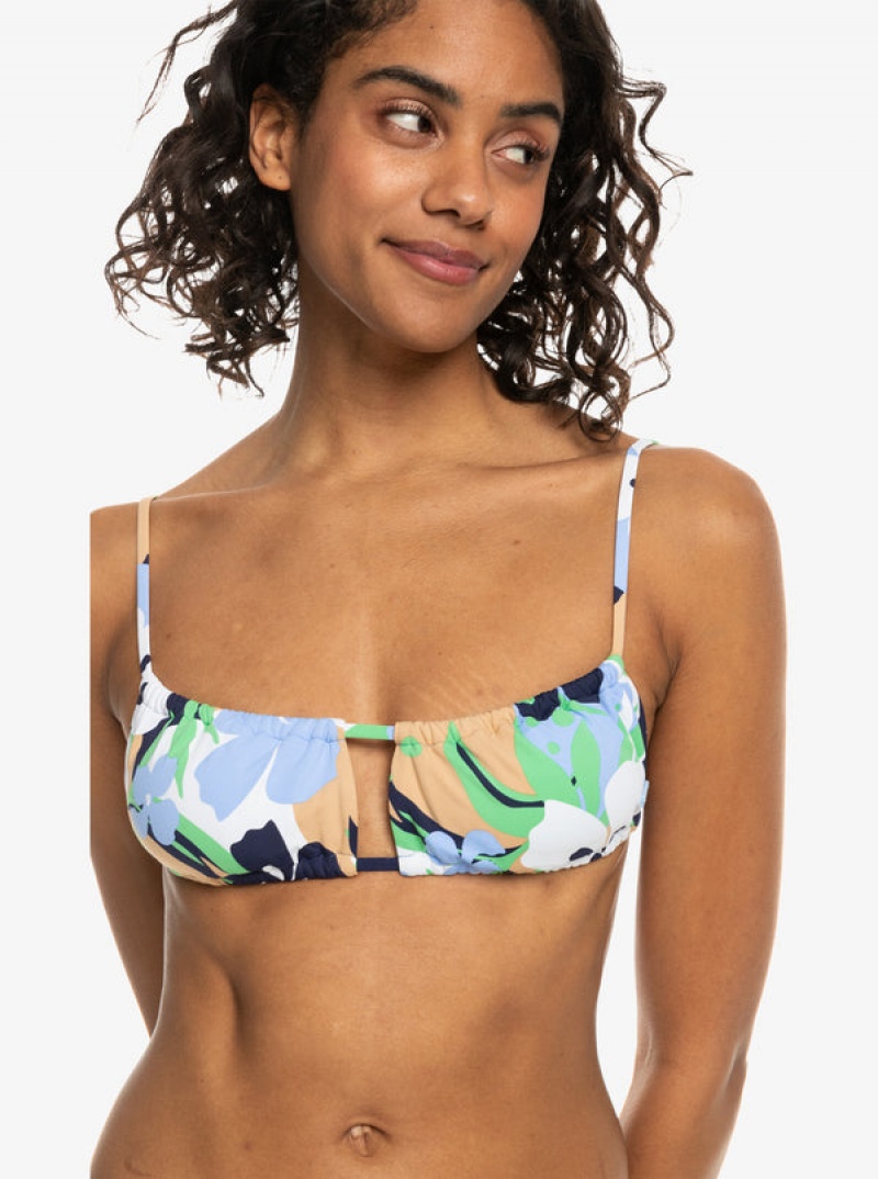 ロキシー Printed Beach Classics Bralette ビキニトップス | HJX420583