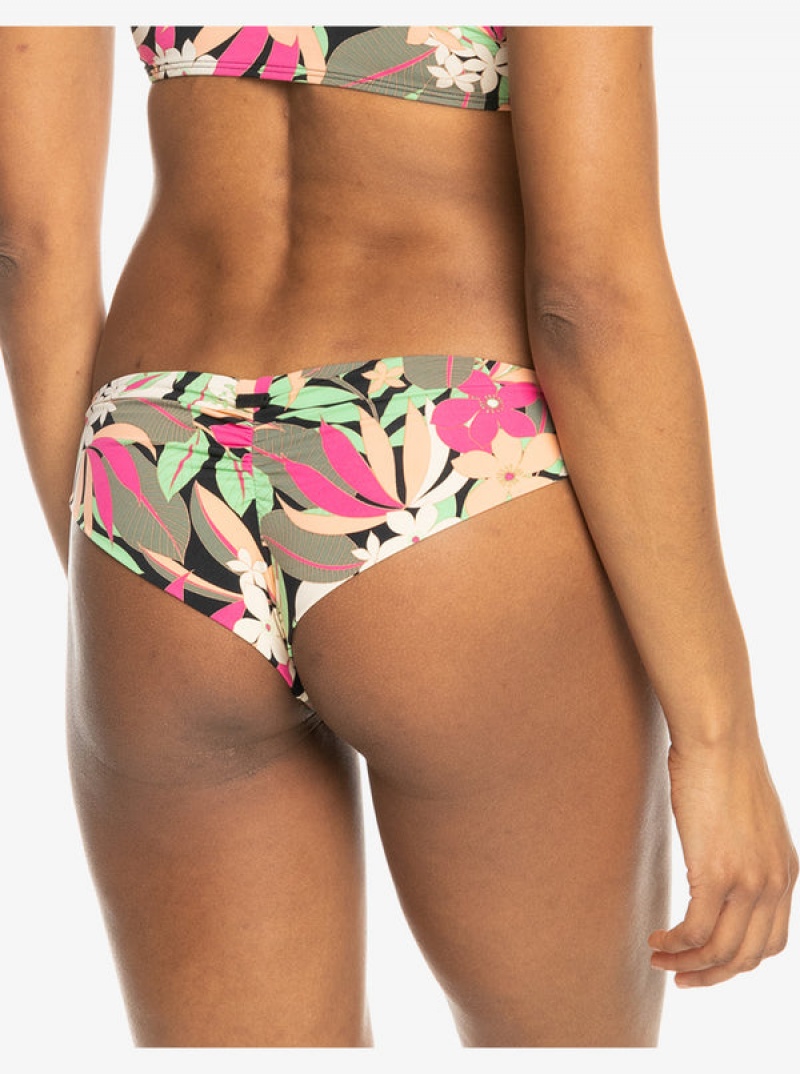 ロキシー Printed Beach Classics Cheeky ビキニボトムス | KNQ364759