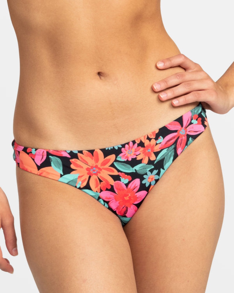 ロキシー Printed Beach Classics Tanga ビキニボトムス | RSD589376