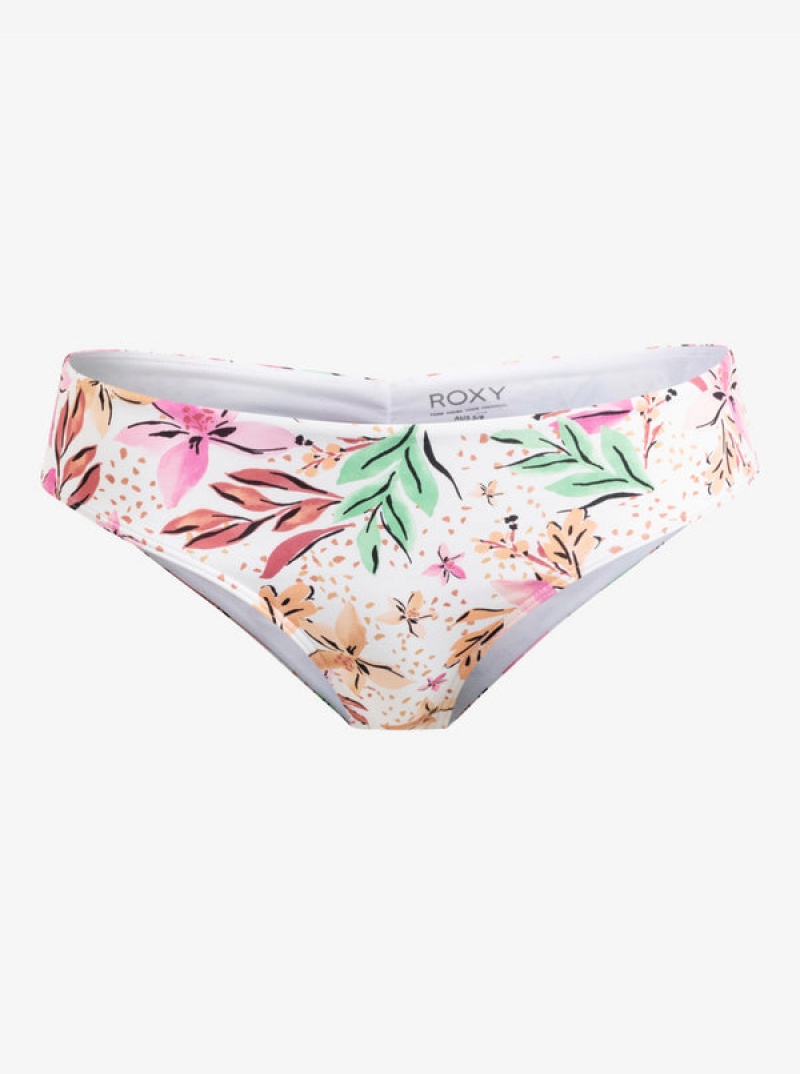 ロキシー Printed Beach Classics V-Shape Cheeky ビキニボトムス | ZQB467981