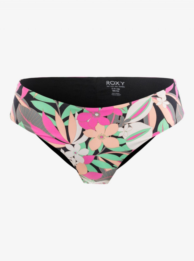 ロキシー Printed Beach Classics V-Shape Cheeky ビキニボトムス | FPK869415