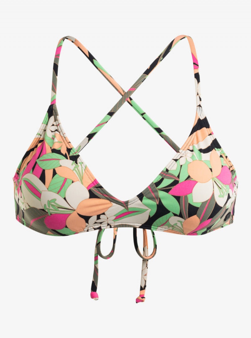 ロキシー Printed Beach Classics ストラップ Bra ビキニトップス | LMX576108