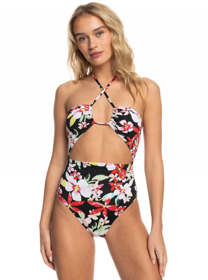 ロキシー Printed Beach Classics ファッション One-Piece 水着 | DRQ643710