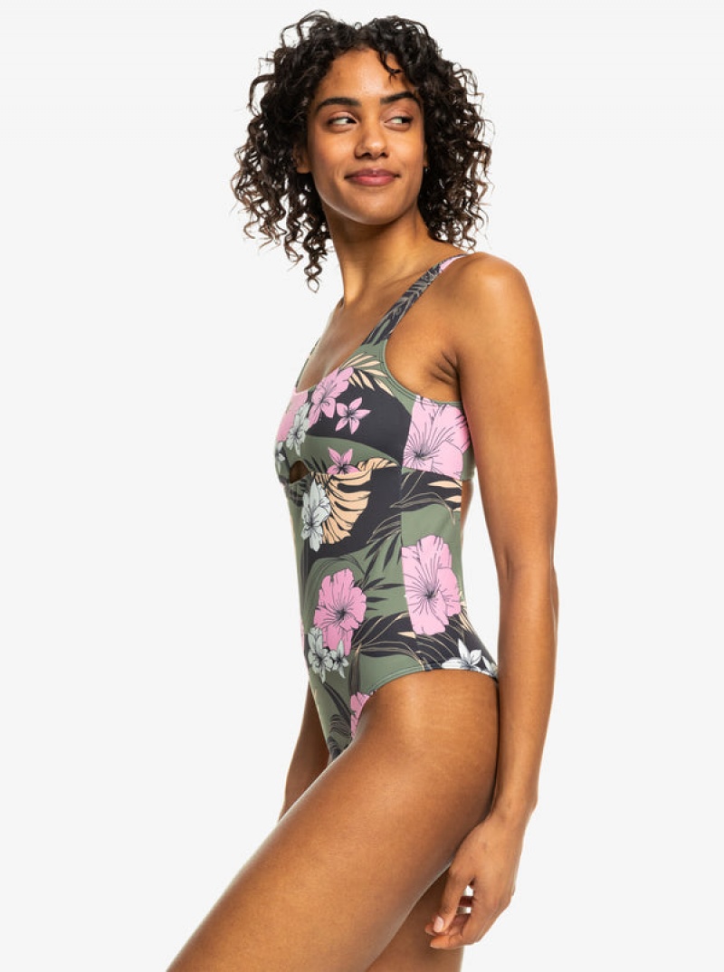 ロキシー Pro The Double Line One-Piece 水着 | STI148596