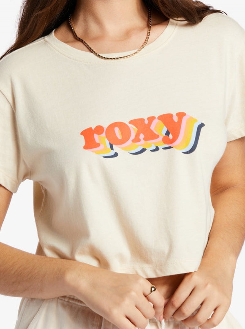 ロキシー Retro Stack ノースリーブ Muscle Tシャツ | UVY970623