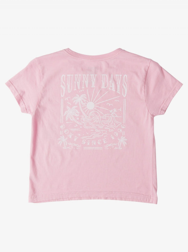 ロキシー Sunny Days Boyfriend Tシャツ ガール | MXB926871