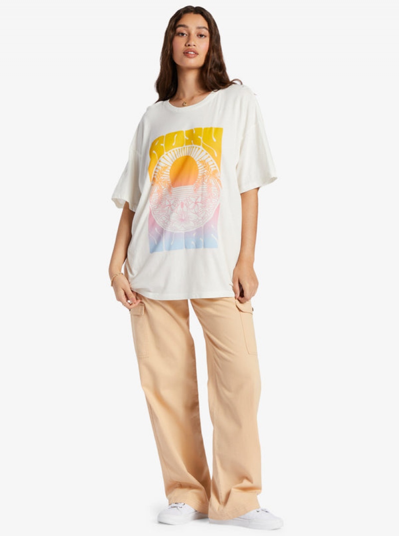 ロキシー Sunrise Tropics Tシャツ | KLJ268795