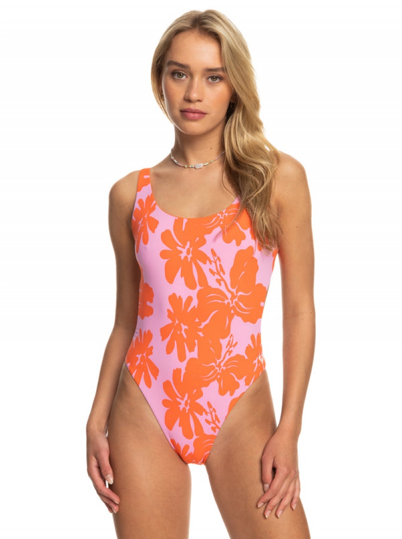 ロキシー Surf.Kind.Kate. Reversible One-Piece 水着 | QGH963847