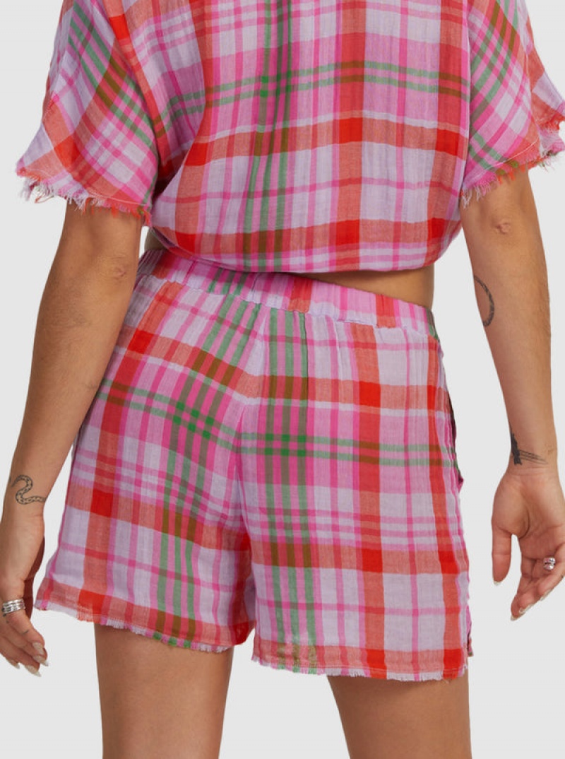 ロキシー Tartan Times ショートパンツ | VEX368021