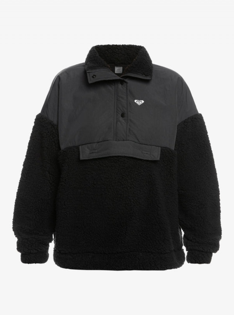 ロキシー Waves Of Warmth Half-Zip Mock Neck Fleece パーカー | LEX918723