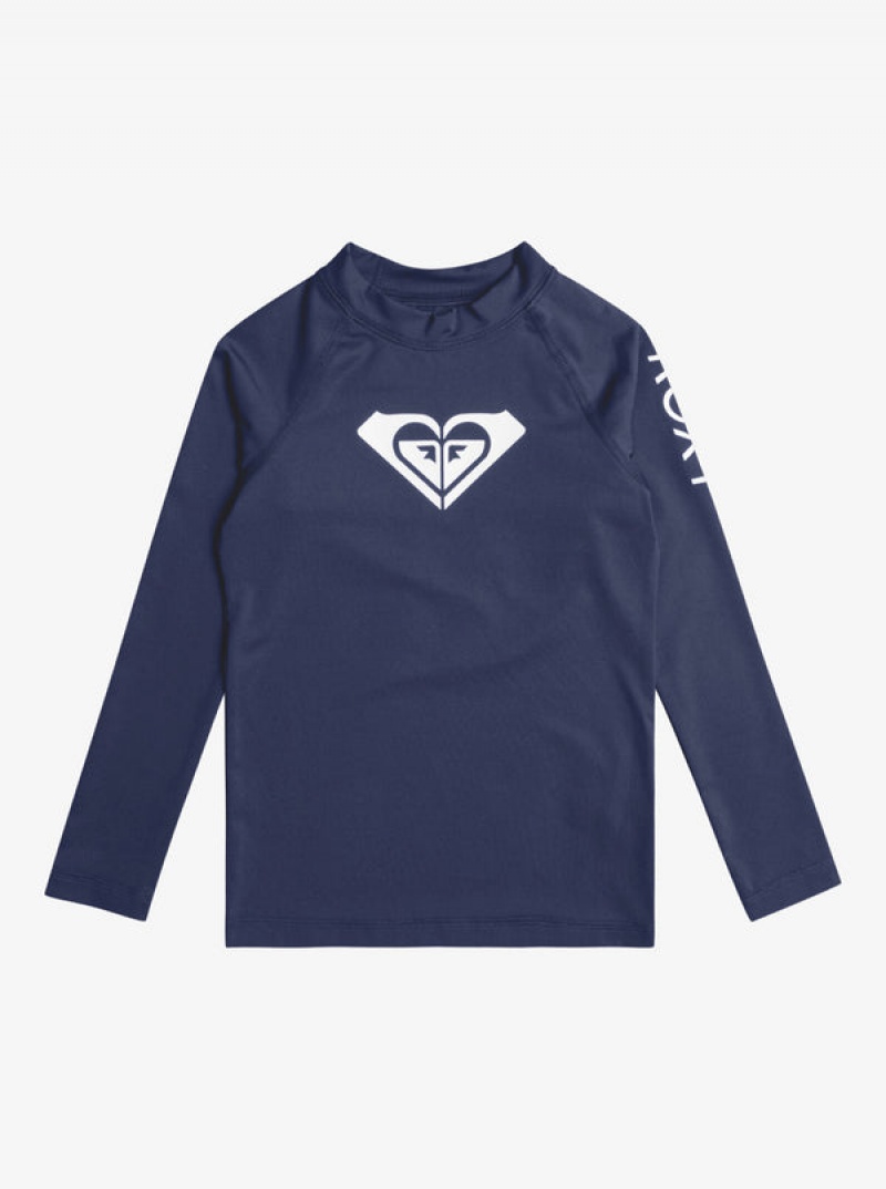 ロキシー Whole Hearted Long Sleeve UPF 50 Rashguard スイムウェア ガール | FIB621457