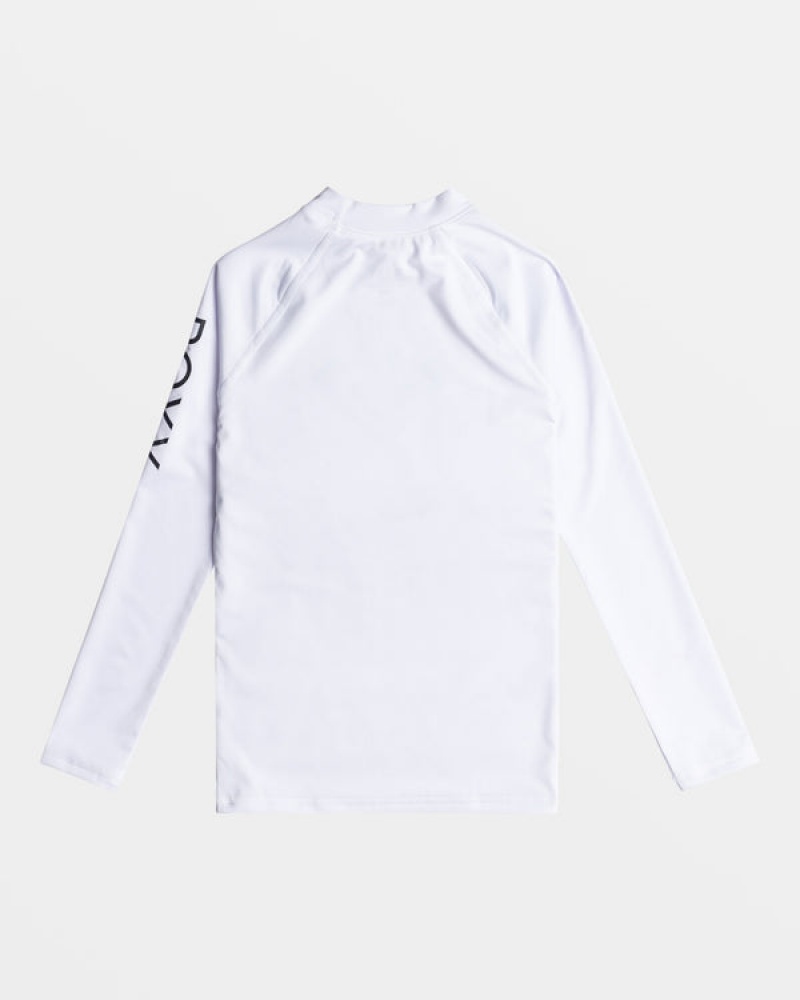 ロキシー Whole Hearted Long Sleeve UPF 50 Rashguard スイムウェア ガール | XLR875469