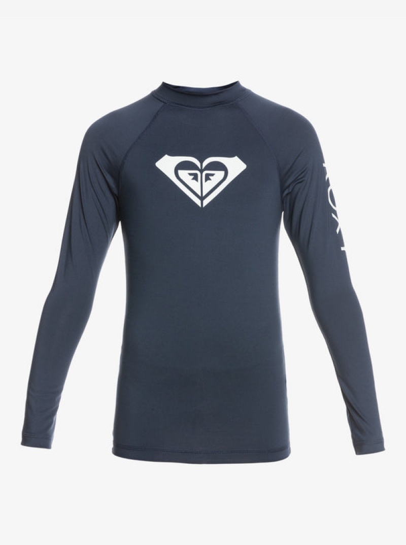 ロキシー Whole Hearted Long Sleeve UPF 50 Rashguard スイムウェア ガール | DTW761285